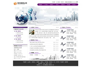 紫色大气家用电器