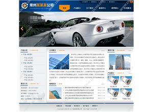 华丽汽车展示模板