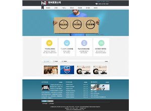 网络信息服务模版